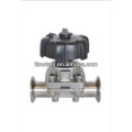 sanitary stainless steel clamp diaphragm valve